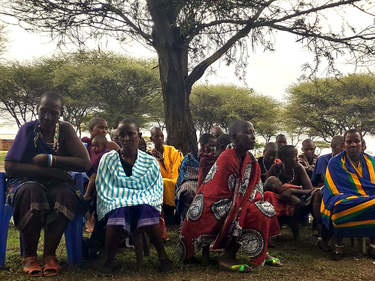 Women threatened by RUNAPA’s expansion in Mbarali District © The Oakland Institute